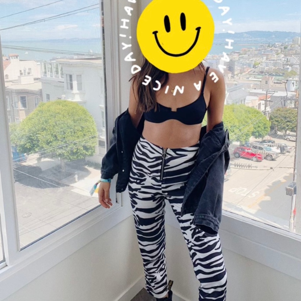 Zebra pants